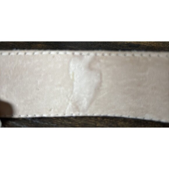 Carolina Herrera New York Black Velvet Leather Wrap Belt Snap Waist Cinch VTG